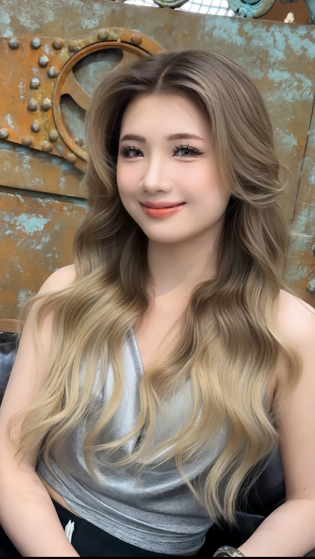 Tẫy nhuộm balayage